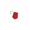 MITTEN SHORT RED BUGLE
