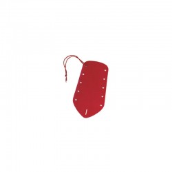 MANOPLA CORNETA LARGA ROJA