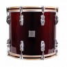 TIMBALE SAYÓN PASIÓN DEL SUR CROME 40,6 Ø X 34 CM WINE RED NATURAL GROOVE HOOPS