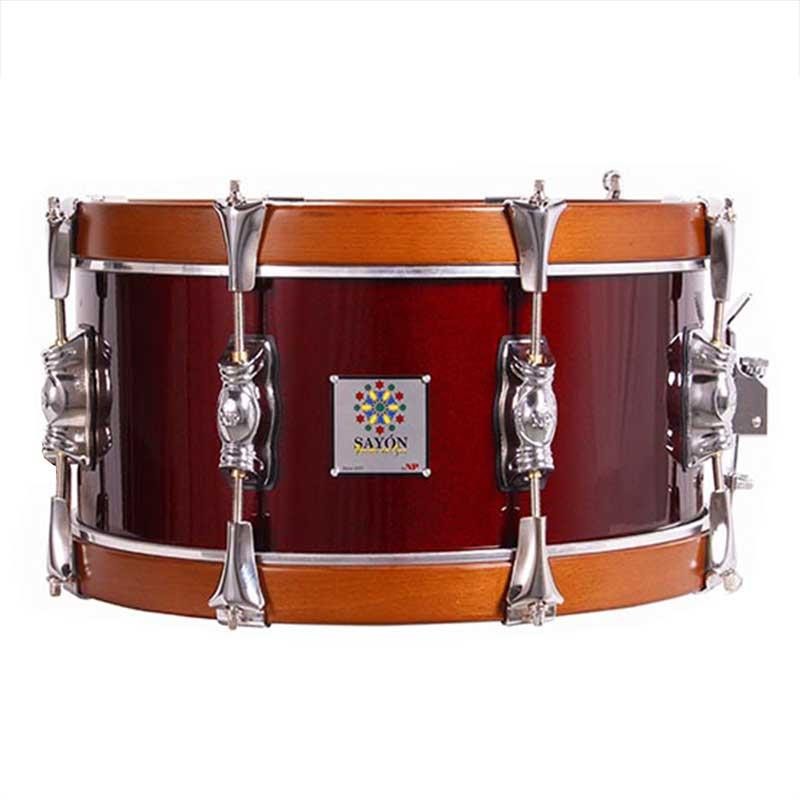 SAYÓN PASIÓN DEL SUR CROME TAMBOR 35,6 Ø X 16 CM VINHO TINTO MEL BRINCOS SUAVE