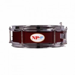 CAJA BANDA MADERA 30,5 Ø X 09 CM ROJO VINO
