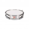 CAJA BANDA MADERA 33,0 Ø X 09 CM PLATA