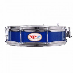 CAJA BANDA MADERA 35,6 Ø X 09 CM AZUL