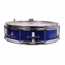 CAJA BANDA MADERA 35,6 Ø X 09 CM AZUL
