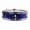 CAJA BANDA MADERA 35,6 Ø X 09 CM AZUL