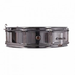 WOODEN BAND Snare drum 35,6 Ø X 09 CM SILVER