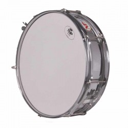 WOODEN BAND Snare drum 35,6 Ø X 09 CM SILVER
