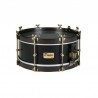 TAMBOR VELHO DE ALUMÍNIO PÁLIO 35,6 Ø X 14 CM BLACK JET HOOPS