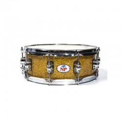 CAJA TWIN CROME 35,6 Ø X 12 CM ORO SPARKLE...