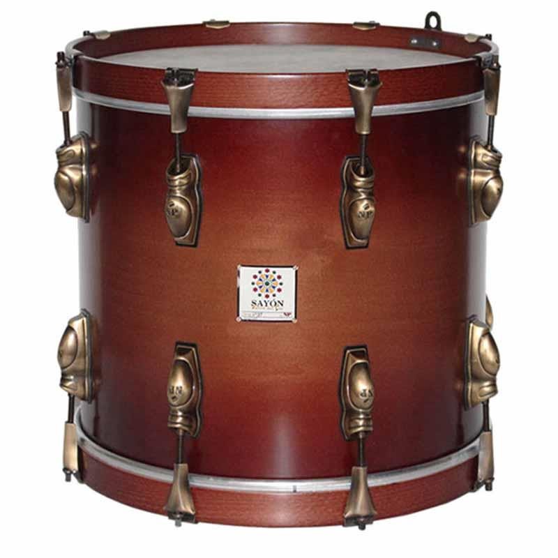 TIMBAL SAYÓN PASIÓN DEL SUR OLD 38,1 Ø X 40 CM NOGAL AROS NOGAL