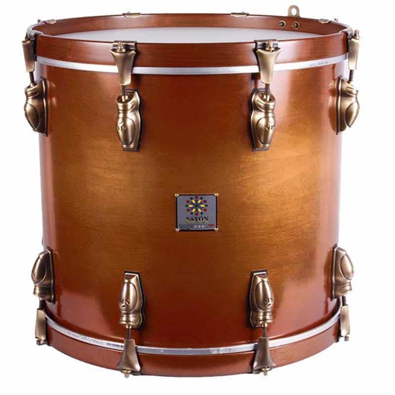 TIMBAL SAYÓN PASIÓN DEL SUR OLD 40,6 Ø X 40 CM NOGAL AROS NOGAL