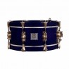 SAYÓN PASIÓN DEL SUR OLD DRUM 35.6 Ø X 14 CM MIDNIGHT BLUE HOOPS