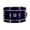 SAYÓN PASIÓN DEL SUR TAMBOUR ANCIEN 35,6 Ø X 18 CM BLEU CRÉOLES BLEU NUIT