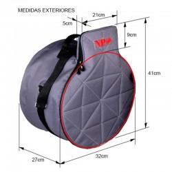 FUNDA TABALET/SAYÓN CON ACOPLE 25,4 Ø X 20...