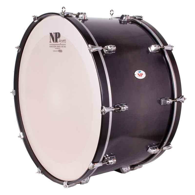 CROME LA SIMPLEX BASS DRUM BAND 66.0 Ø X 35 CM JET JET HOOPS