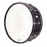 CROME STANDARD MARCH BASS DRUM 66.1 Ø X 20 CM BLACK SMOOTH GRAPHITE HOOPS