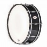BOMBO MARCHA STANDAR CROME 66,1 Ø X 20 CM NEGRO AROS GRAFITO LISO