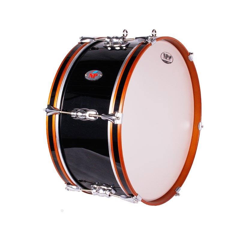 GROSSE CAISSE STANDARD CROME MARCH 45.7 Ø X 20 CM NOIR HONEY HOOPS GROOVE