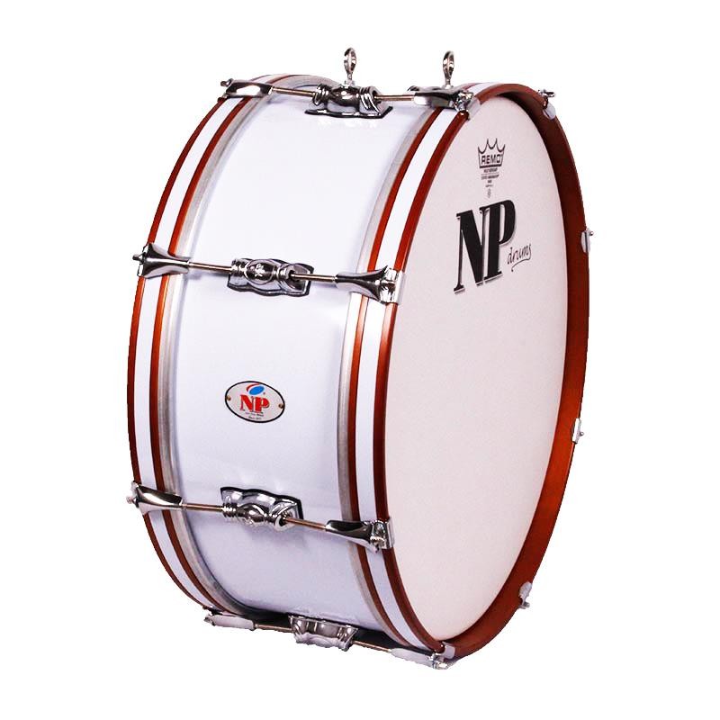 BOMBO STANDARD CROME 50,8 Ø X 20 CM WHITE HONEY HOOPS GROOVE