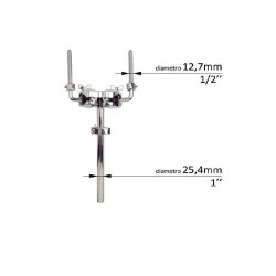 SLIDING PIECE NP 25.4MM 2 BAR /12.7MM