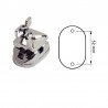 ABRAZADERA TOM/BASE CROME 12.7 MM