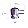 BELLOTA ALUMINIO TOM/BASE CROME