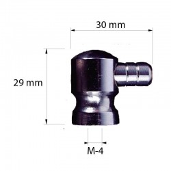 ALUMINIUM ACORN BOMBO CROME