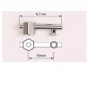 BELLOTA DESIRE CROME 6,70CM