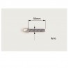 VIS DE TENSION M-6X30 MM CROME Paquet de 10