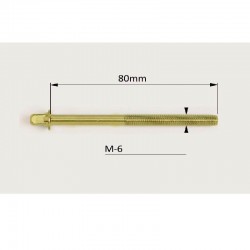 TORNILLO TENSION M-6X80 MM ORO Pack de 10