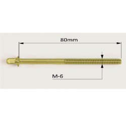 TORNILLO TENSION M-6X100 MM ORO Pack de 10