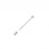 VARILLA TIMBAL CROME 27 CM COMPLETA