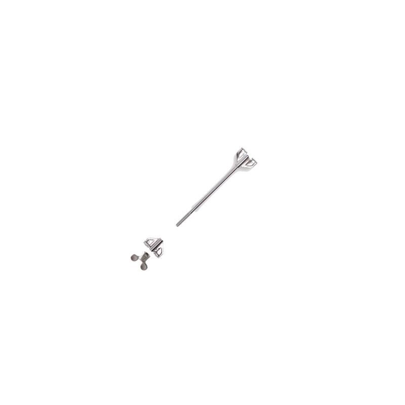VARILLA TAMBOR CROME 16 CM COMPLETA
