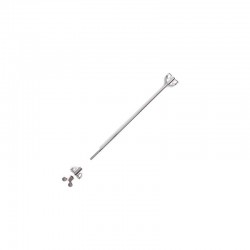VARILLA TIMBAL CROME 31 CM COMPLETA