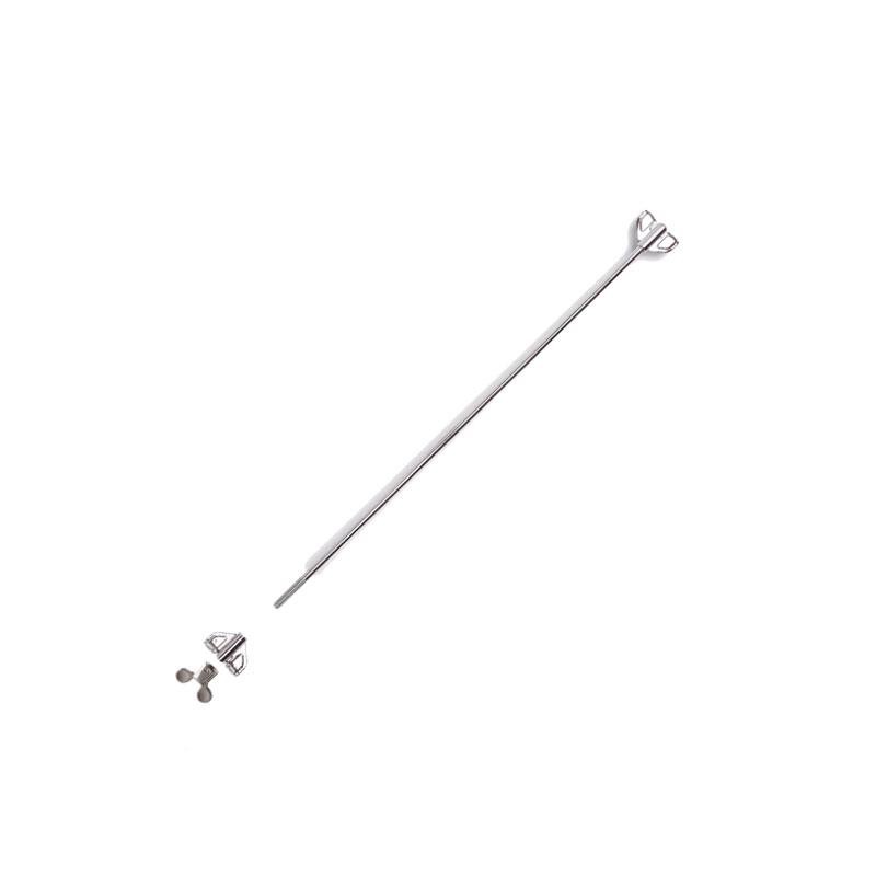 VARILLA TIMBAL CROME 41 CM COMPLETA