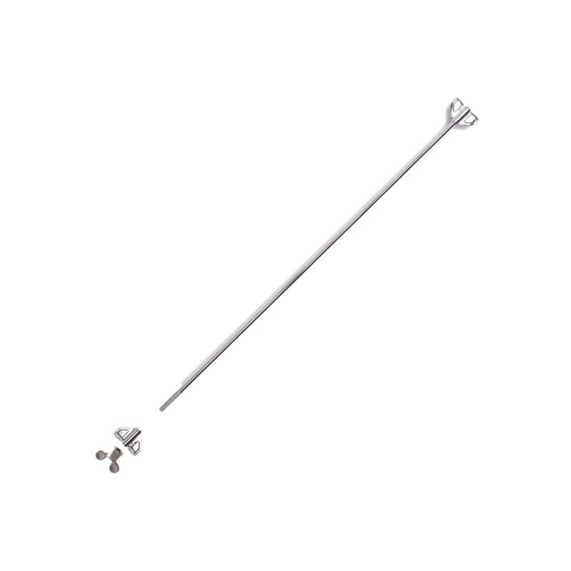 VARILLA TIMBAL CROME 50 CM COMPLETA