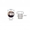 DECOMPRESSION PART WITH CHROMED M-10 THREAD