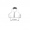 HANGING HOOK SAYON CHROME